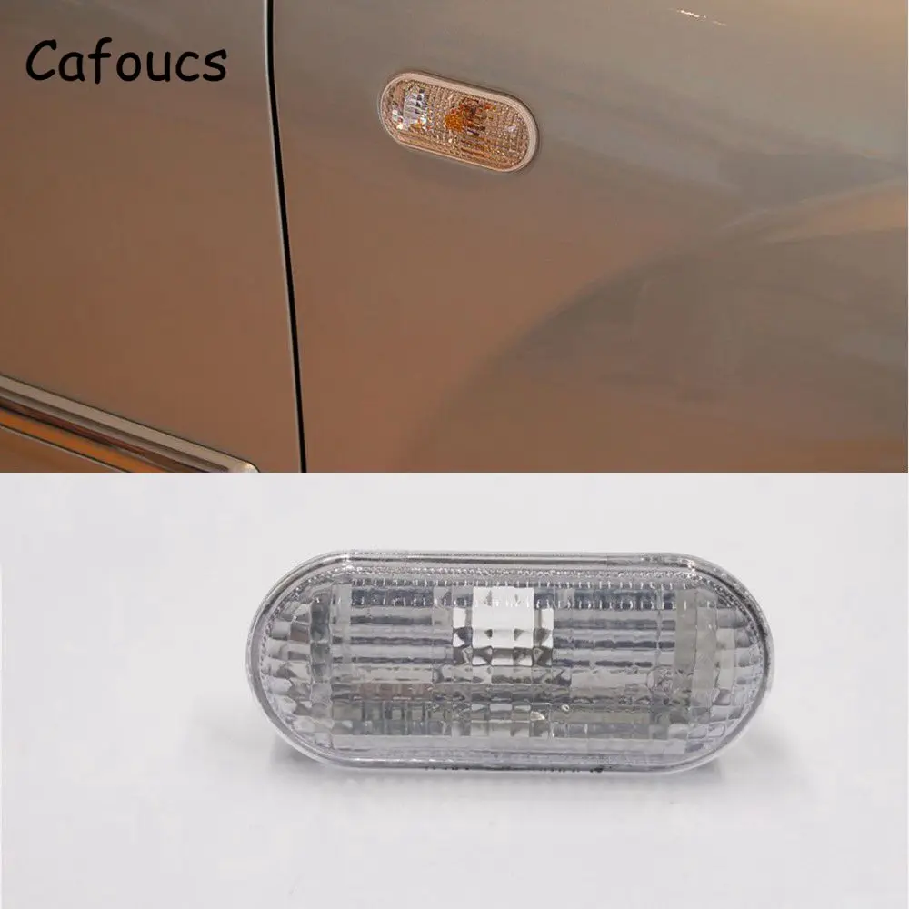 Cafoucs автомобильное крыло боковые листовые фары для Ford Focus 2 2005-2008 Поворотная сигнальная лампа 4M5A-13K309-AA