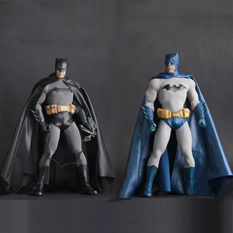 

DC Comic Batman The Dark Knight Armored Batman Blue&Black Action Figure Anime Doll Toy Collectible Model Toys for Children Gift