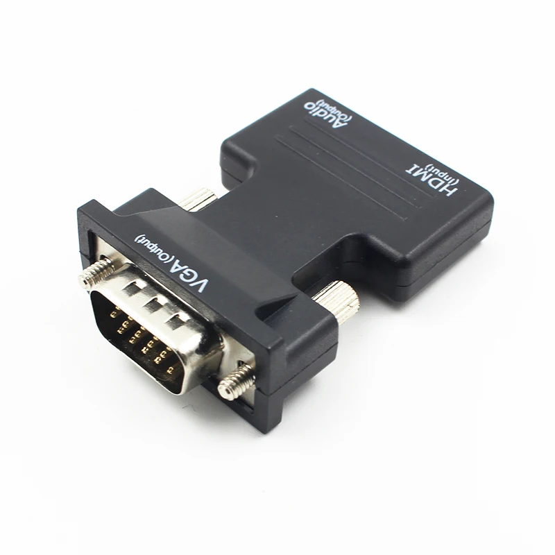 MEMTEQ HDMI к VGA 3,5 P адаптер конвертер мм и 1080 мм аудио-видео кабель для HD ТВ ПК для ноутбука ТВ коробка проектор Бесплатная доставка