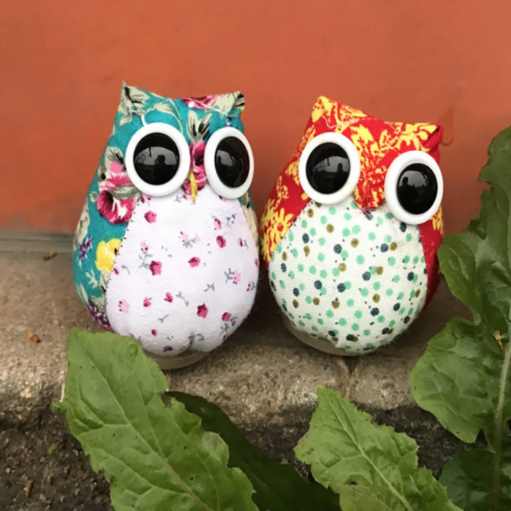 Christmas New Creative Cloth Cartoon Mengmiao Owl Christmas Patry Home Accessories Wholesale Christmas Ornaments Kerst 2018