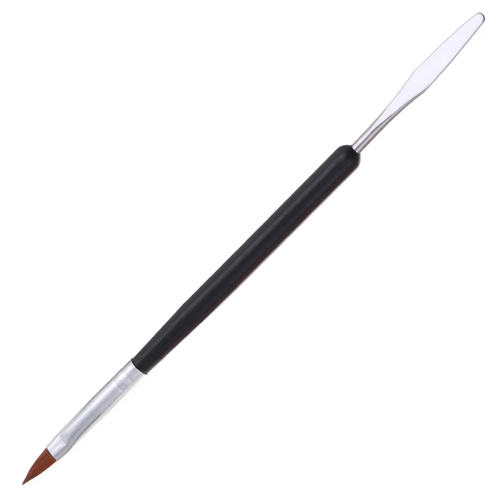 Гелевая Кисть для дизайна ногтей цветная жемчужина Ручка для маникюра ручка писателя синтетическая щетина Красота Косметика природа