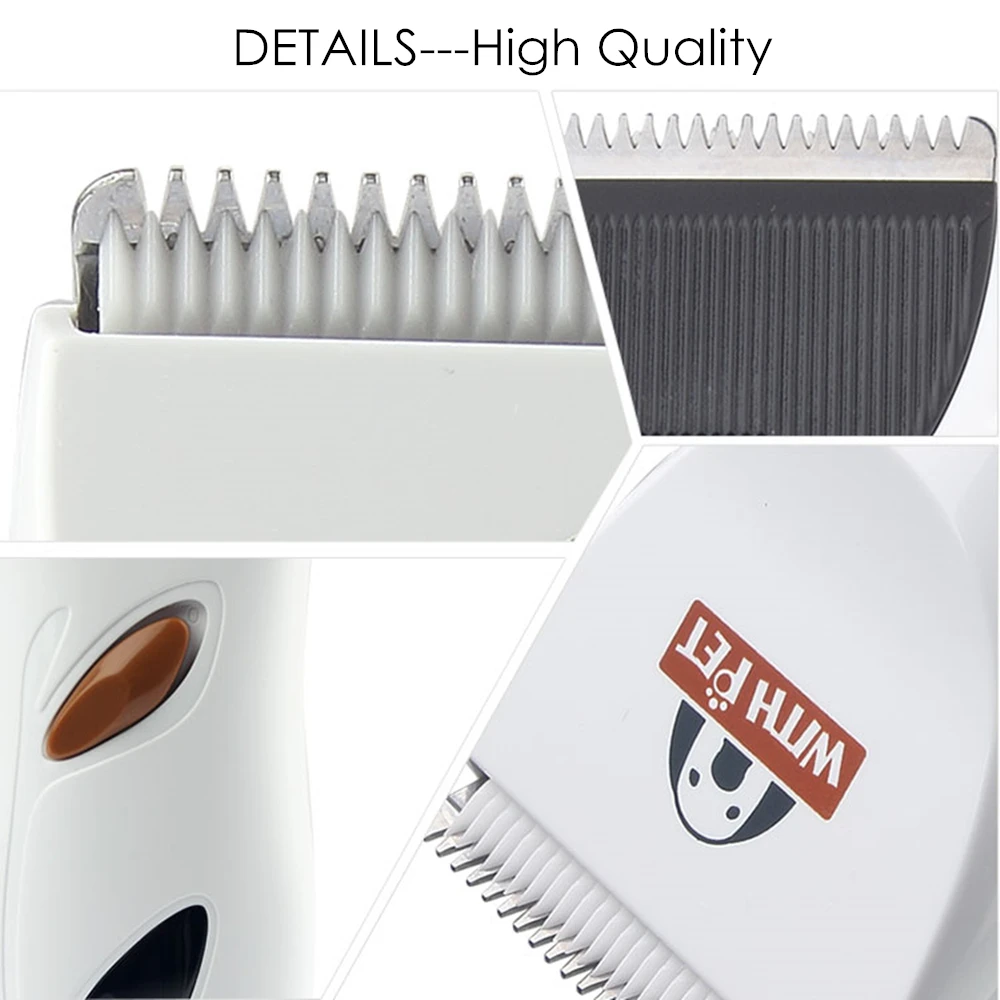 Codos CP3180 Pet Dog Hair Trimmer Professional USB Charging Electric Shaver Rechargeable Cat Grooming Clipper Haircut Machine