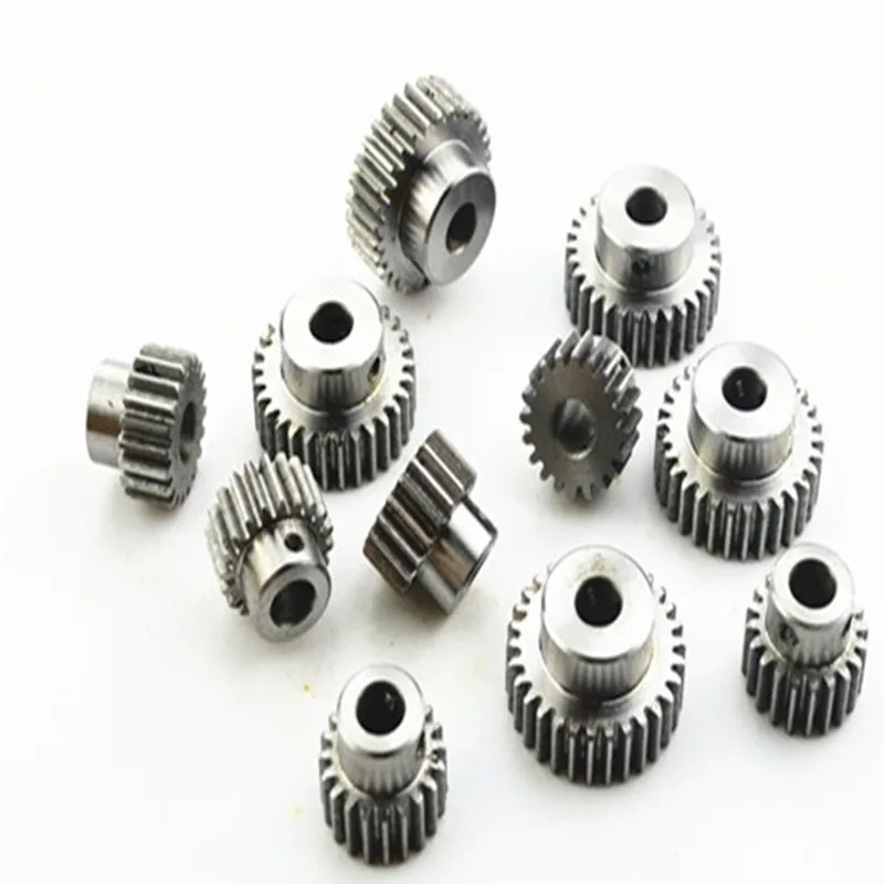 

1pcs Mod 1 M=1 CNC Spur Gear pinion 15T 15Teeth(Inner hole 8 mm) Right Teeth positive gear 45# steel gear rack transmission