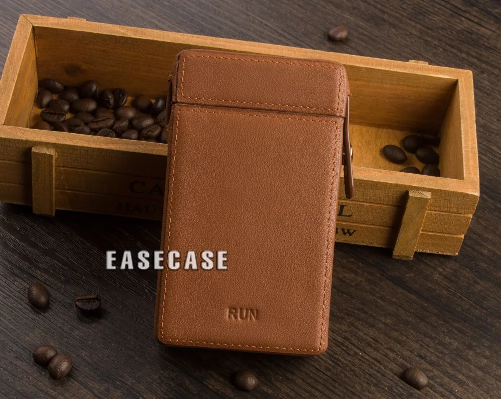 A4 Custom-Made Genuine Leather case for HIBY R6 /