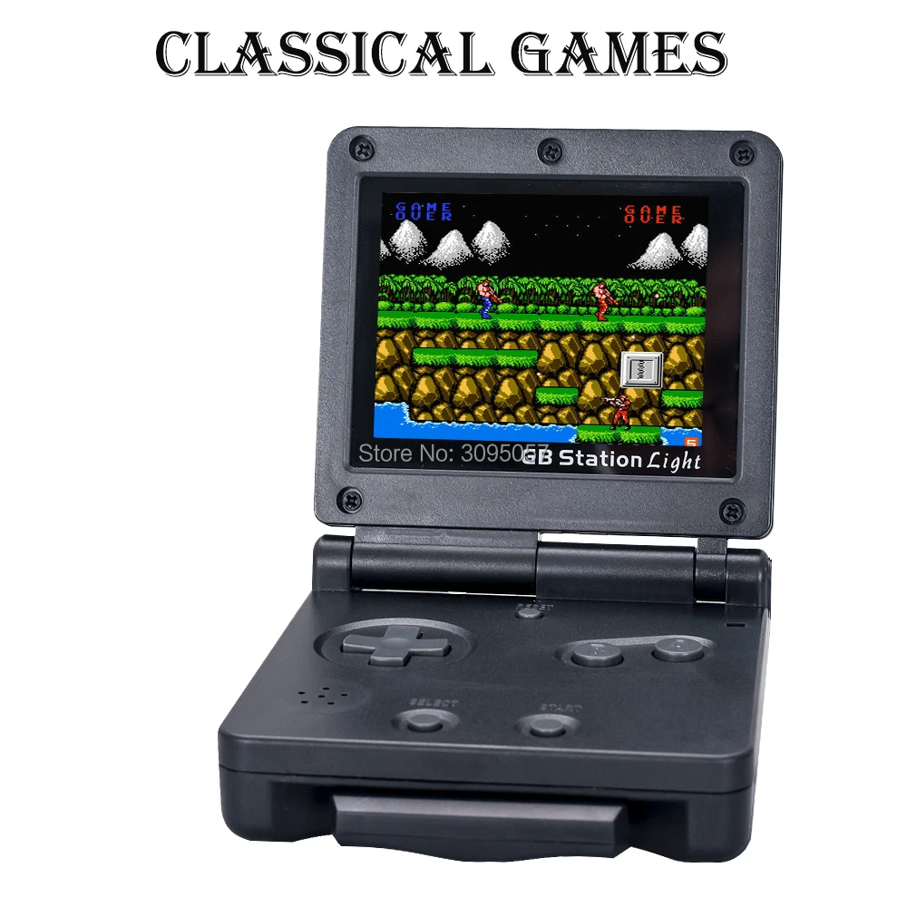 Портативная портативная игровая консоль Wolsen с 103 играми/39 играми в