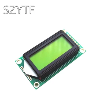 

0802A character type LCD screen 8 * 2 lines yellow screen LCD screen LCD Winder