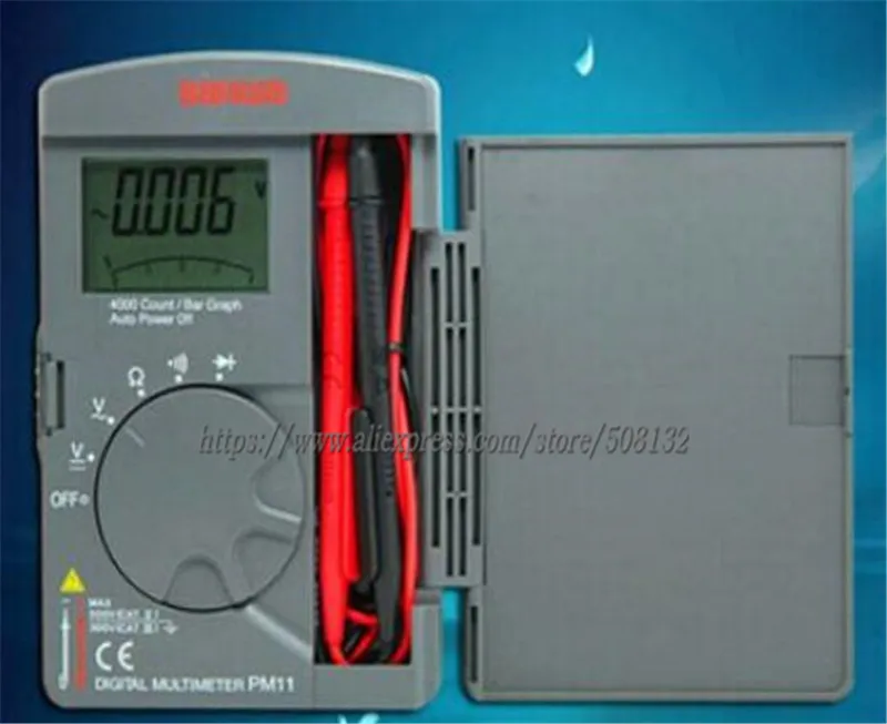 Digital Multimeters Pocket Type ,Tough but compact DMM 4000 count!!NEW