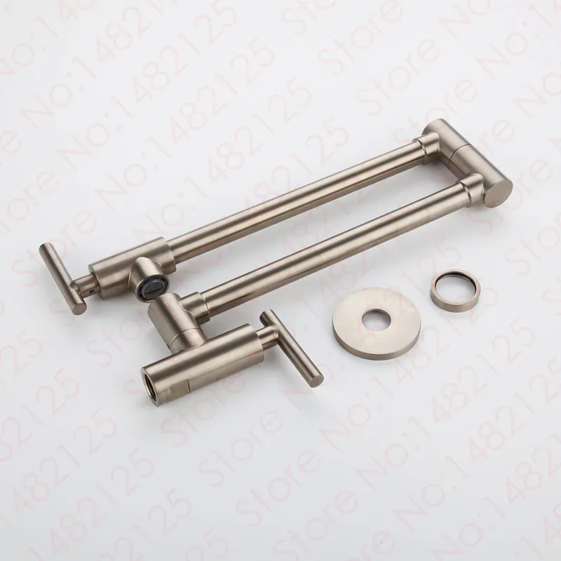 Wall Mount Pot Filler Kitchen Faucet 2016 Wholesale High Quality Brass Chrome Finish Extendable Sink Mixer Tap Wall Mount Pot Filler Kitchen Faucet 2016 Wholesale High Quality Brass Chrome Finish Extendable Sink Mixer Tap