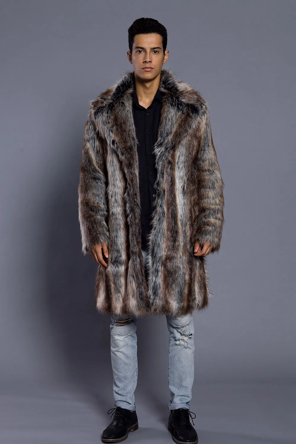 Мужское меховое пальто, зимняя верхняя одежда из искусственного меха норки, пальто Campera Cuero Hombre Abrigo, мужские куртки, chaqueta moto hombre, верхняя одежда