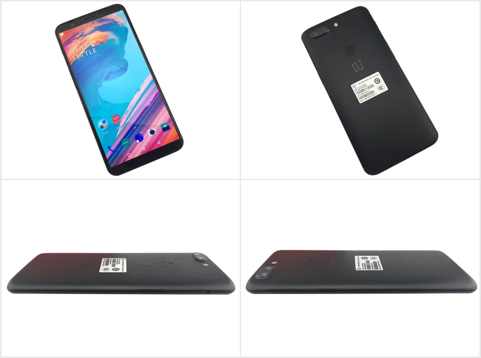 Мобильный телефон Oneplus 5 T, 6 ГБ, 64 ГБ, LTE, 4G, Восьмиядерный процессор Snapdragon 835, двойная задняя камера 6,0 дюйма, сканер отпечатков пальцев, NFC