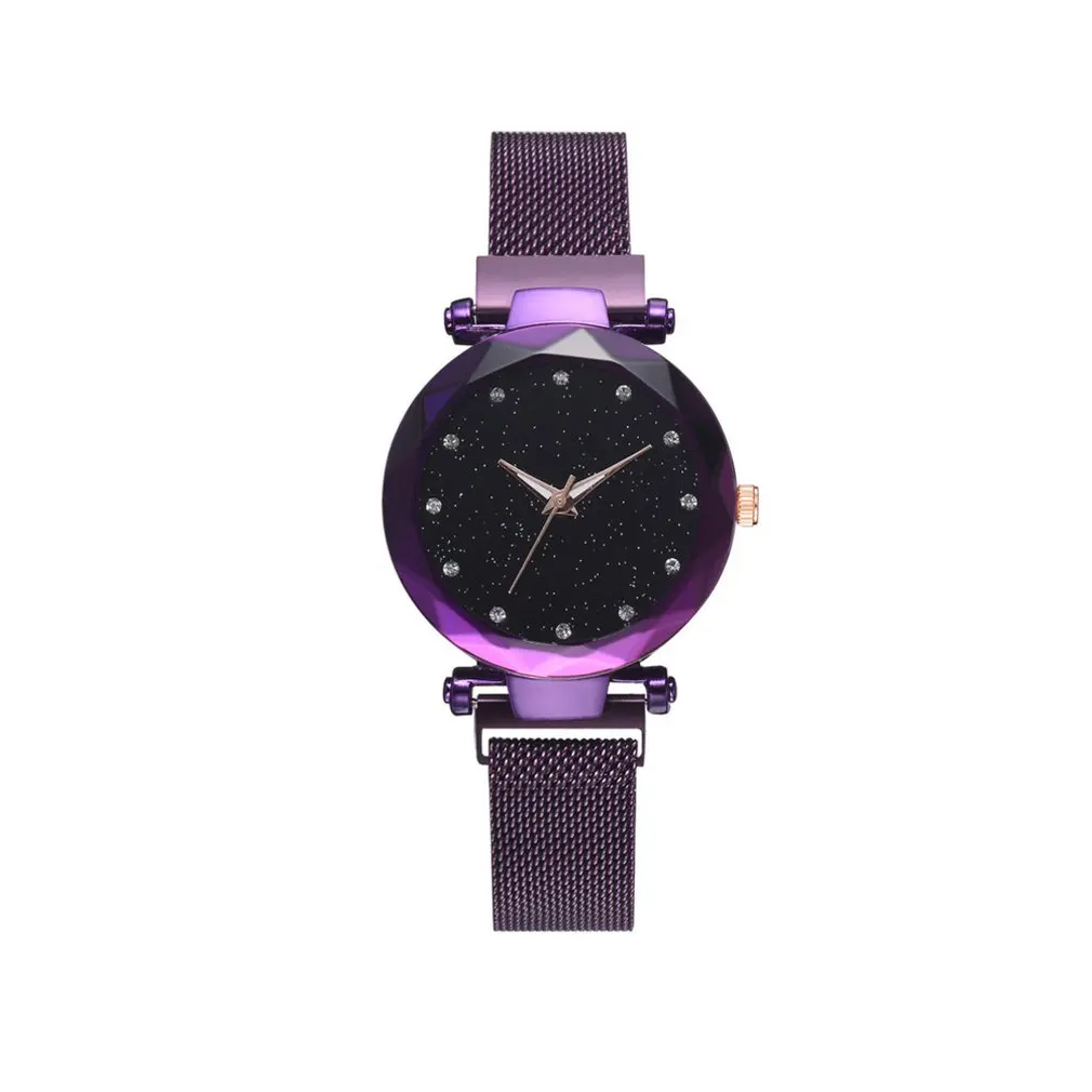 

Magnetic Star Watch Female Fashion Casual Quartz Watches Wristwatch Simplicity Style High Precision Wrist Jewelry Accessories