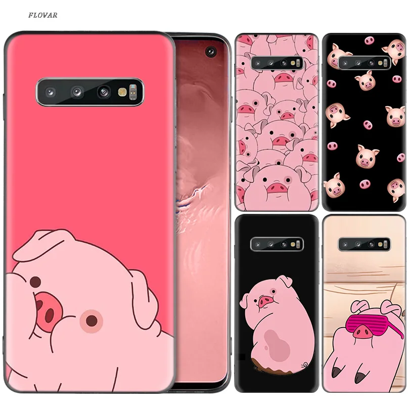

Gravity Falls Waddles super cute pig Painted Case For Samsung Galaxy S9 S8 A8 A6 J4 J6 Plus A7 A9 J8 2018 S7 Edge Note 9 8 Cover