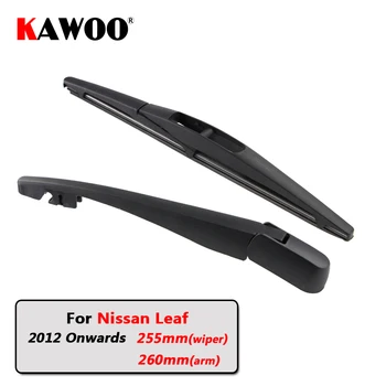 

KAWOO Car Rear Wiper Blade Blades Back Window Wipers Arm For Nissan Leaf Hatchback (2012 Onwards) 255mm Auto Windscreen Blade