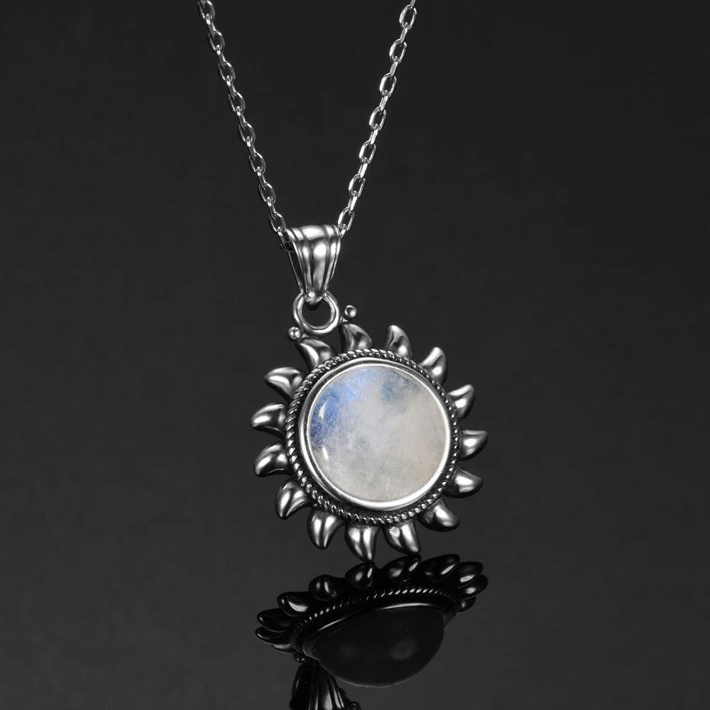 Дизайн подвески в виде солнца ожерелье s 925 пробы серебряные ювелирные изделия ожерелье для женщин и мужчин Популярные изысканные вечерние подарки
