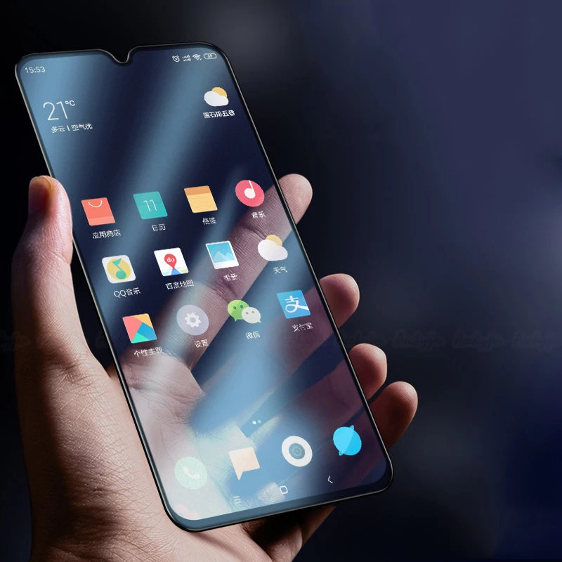 

For Samsung Galaxy A50 A70 Matte Frosted Tempered Glass For Samsung Galaxy A10 A30 A40 M10 M20 M30 Full Cover Screen Protector