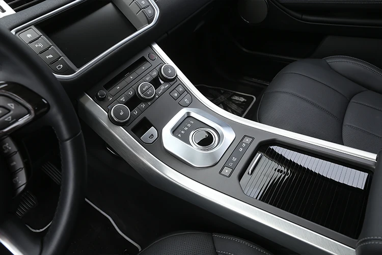Для Range Rover Evoque автомобильный-Стайлинг АБС матовая хромированная панельная Накладка для коробки передач Накладка для Land Rover RRE аксессуары