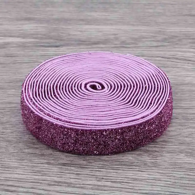 10 ярдов grosgrain эластичный порошок атласная лента для шитья смещение ленты для рукоделия ленты DIY свадебный автомобиль узел украшение невесты - Цвет: pink