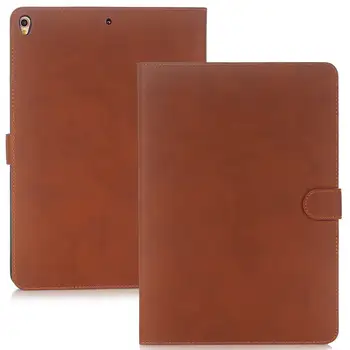 

Flip Retro Scrub Belt Leather Case for iPad Pro 10.5 inch Business Foldable Stand Card Smart Cover for Apple iPad Pro 10.5" 2017