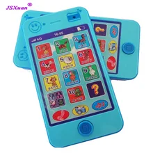 JSXuan русский язык детский телефон Детский обучающий симулятор музыкальный мобильный игрушечный телефон последняя версия Детская игрушка, подарок