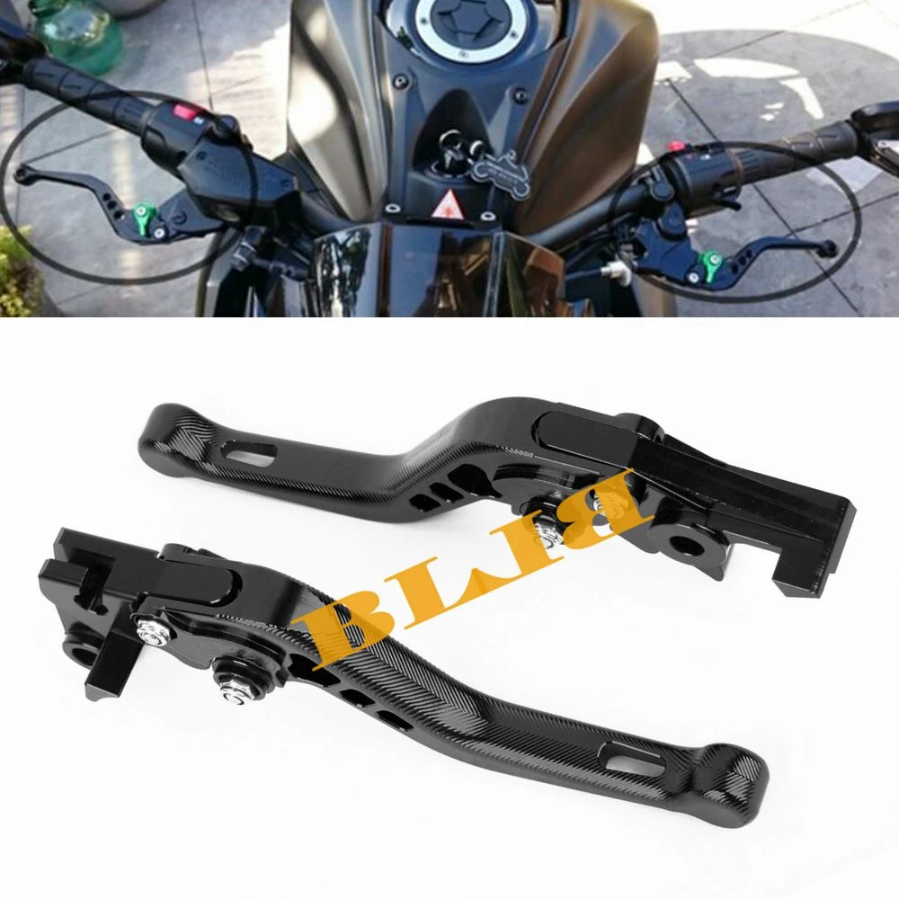 MZS Short Levers Brake Clutch Adjustment CNC for Triumph Bobber//Bonneville T120 Black//Street Cup//Street Twin//Tiger 800 XC XCX XR XRX//Thruxton 16-18// Tiger 1050 Sport 17-18// Scrambler Street 17-18