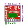 Mini télécommande sans fil en plastique et métal, Module émetteur de Code d'apprentissage 433, DC 3V-24V 10ma, 1527 Mhz RF ► Photo 3/6