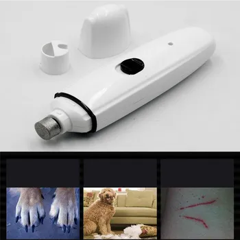 

Rechargeable Dog Nail Grinder Pet Nail Clippers Painless Quiet USB Charging Electric Cat Paws Nail Grooming Trimmer File Tool