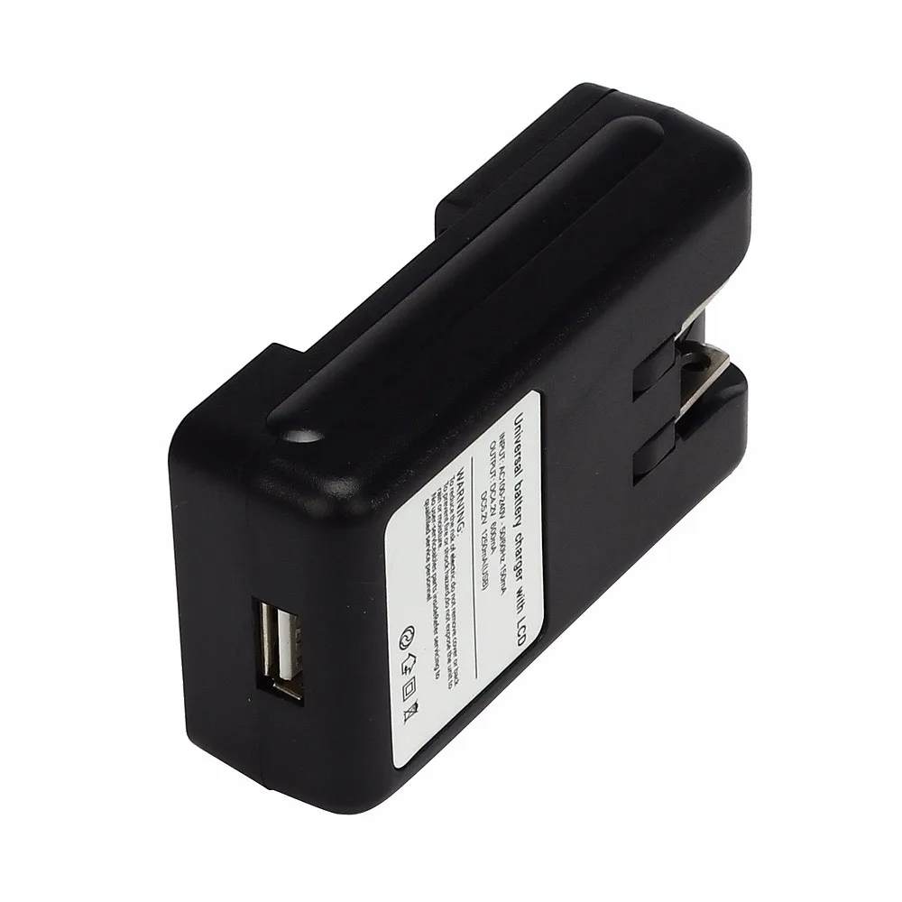 DC 4 2 V выход универсальное зарядное устройство Высокое качество US Plug ЖК экран USB