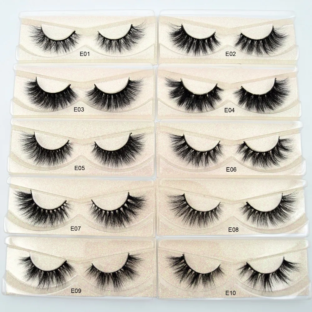 US $1.115.10 Free 500pairs Visofree Mink Eyelashes 3D Mink Lashes Handmade Volume Lashes Soft Fluffy Mink Lashes False Eyelashes 101style