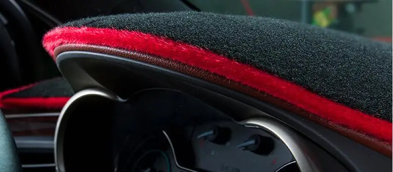 Приборная панель автомобиля Избегайте световых подушек инструмент крышка платформы стол коврики ковры авто аксессуары для Ford фокус звуковое отверстие