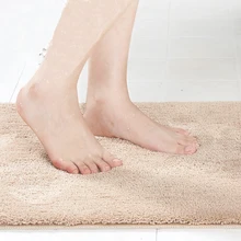 Супер мягкие ворсистый, пушистый коврики Европа простая мода спальня прочный уголок коврик душевая комната Нескользящая вода абсорбирующий коврик