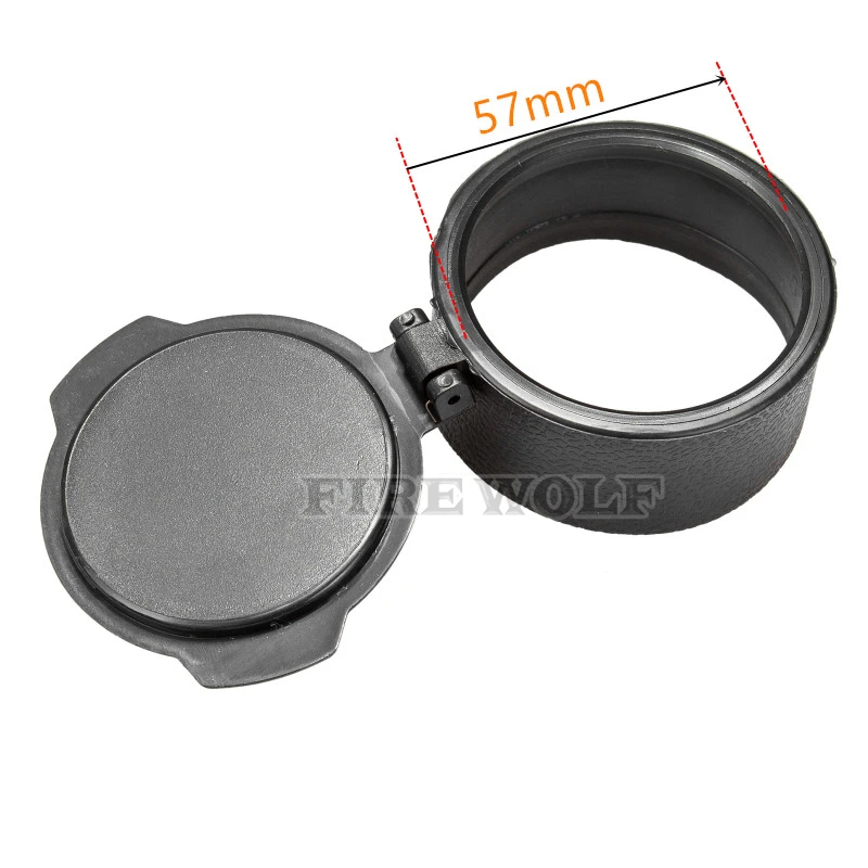 Rifle Scope Cover Quick Flip Spring Up Lens Protector for Caliber 20 Sizes