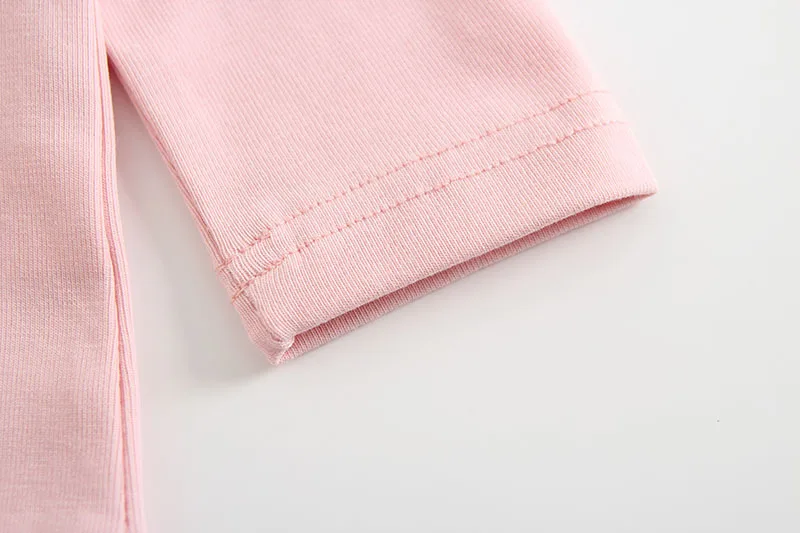 Новые милые однотонные топы для маленьких девочек с длинными рукавами и воротником «Питер Пэн», футболка для новорожденных, Хлопковая весенняя одежда для маленьких девочек
