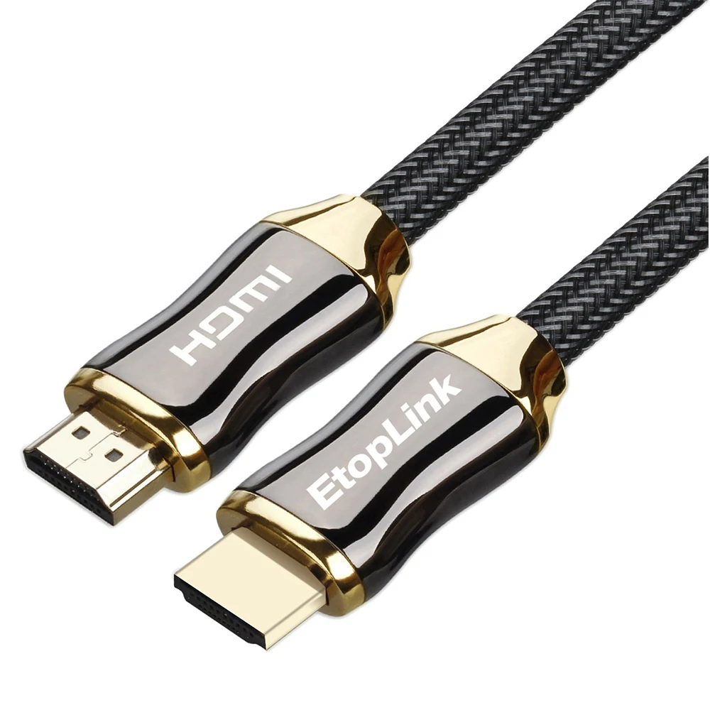 Кабель EtopLink HDMI в HDMI кабель HDMI 2,0 4k 3D 60FPS кабель для HD tv lcd ноутбука PS3 компьютерный кабель 1 м 2 м 3 м 5 м 10 м 15 м 20 м