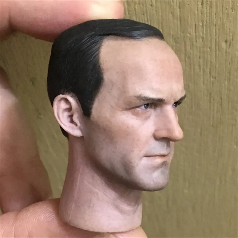 Дешево Mnotht 1 6 голова Кларка Грегга лепить Мстители Фил Коулсон щит мужской солдат голова игрушки для вырезания коллекция моделей