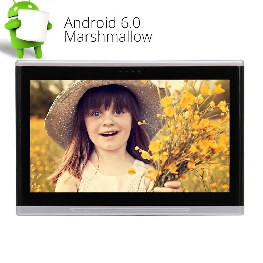 

10.1 Inch HD 1080P Car Rear-Seat Backseat Headrest Monitor Android 6.0 Quad Core LCD Screen with 8GB ROM 2GB RAM USB/SD/HDMI WIF