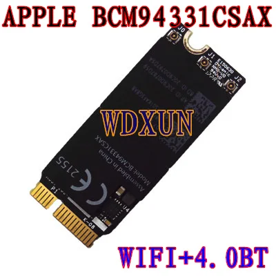 607 8356 Bcm94331csax для Apple Macbook Pro 13 &quotA1425 2012 2013 Wifi Bluetooth карта аэропорта 98% Новый состояние