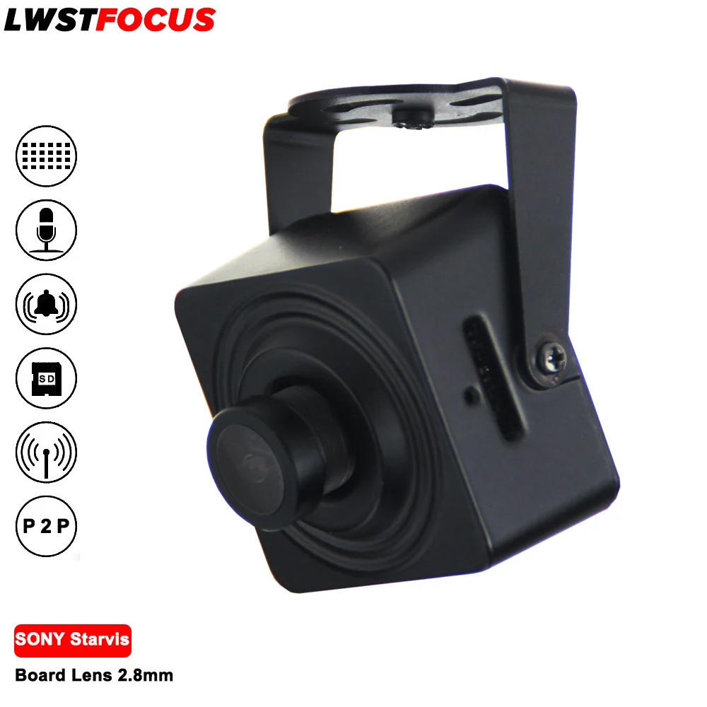 Sony starvis 2MP мини крышка для ip камеры 2 8 мм len 1080 P Wi Fi IP Камера поворотные сетевые
