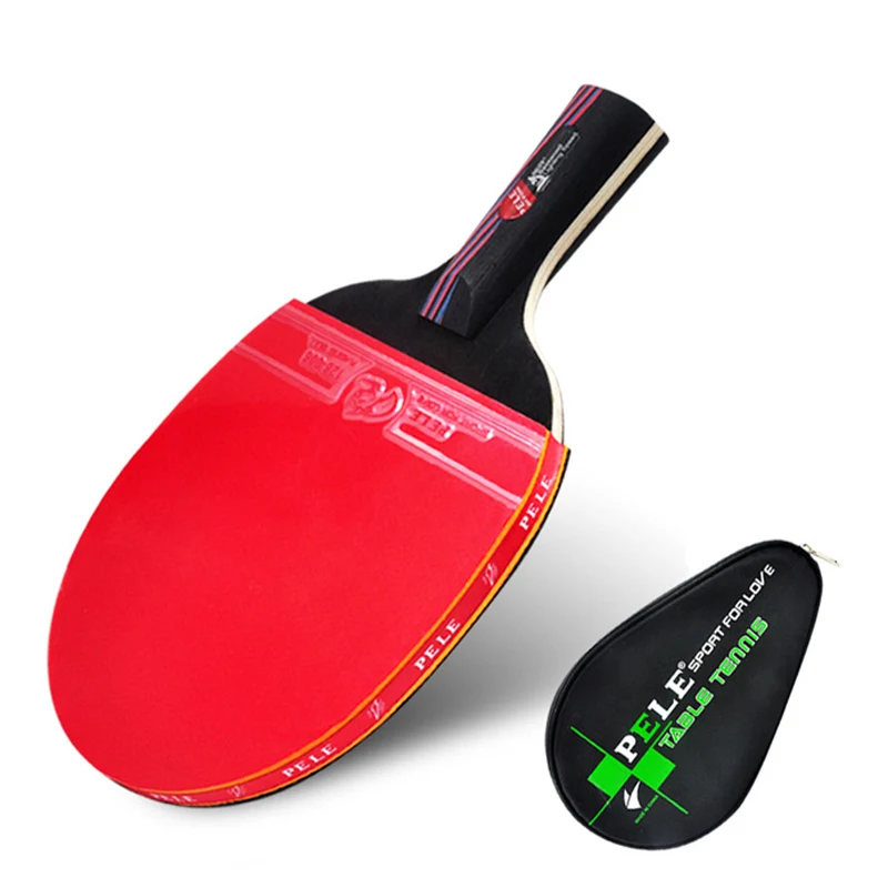 StableCarbon Fiber Table Tennis Racket Linden Blade With Double Face