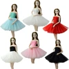 NK One Pcs новейшее платье куклы, короткие балетные платья для куклы Барби, модная одежда для кукол Барби, наряды 1/6 кукла JJ ► Фото 1/6