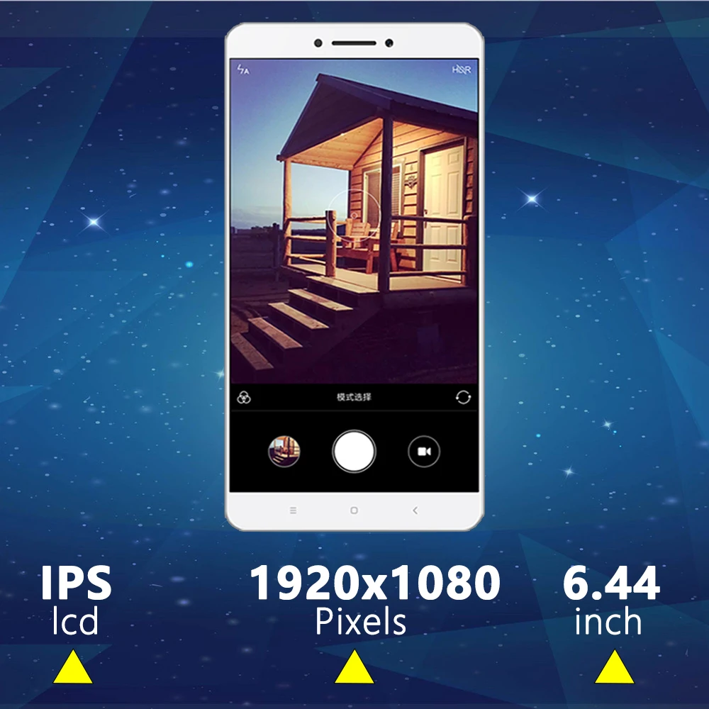 ЖК экран класса AAA для Xiaomi Mi MAX 6 44 дюйма сенсорный с дигитайзером в сборе MI сменный
