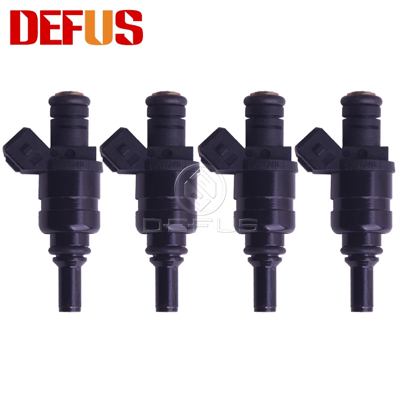 DEFUS 4pcs Bico Fuel Injector OEM 1427240 For BMW E46 E39 X3 Z3 Z4 3 5 SERIES Engine Nozzle Valve New 1439800 13537546244 | Автомобили и