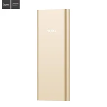 HOCO 10000mAh Power Bank Metal Cookie 2.1A USB LED Portable External Battery Pack Mobile Backup Fast Charge powerbank for xiaomi
