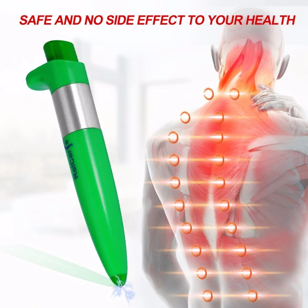

New Portable Handhled Electronic Pulse Analgesia Pen Body Pain Relief Acupuncture Point Massage Pen Massager For Parent Gift
