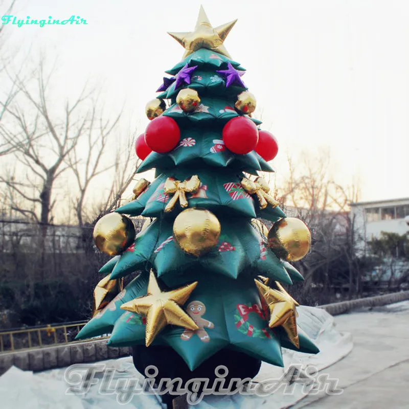 

20' Outdoor Decorative Tree Inflatable Christmas Tree Inflated with Printing for Outdoor or Indoor Decoration