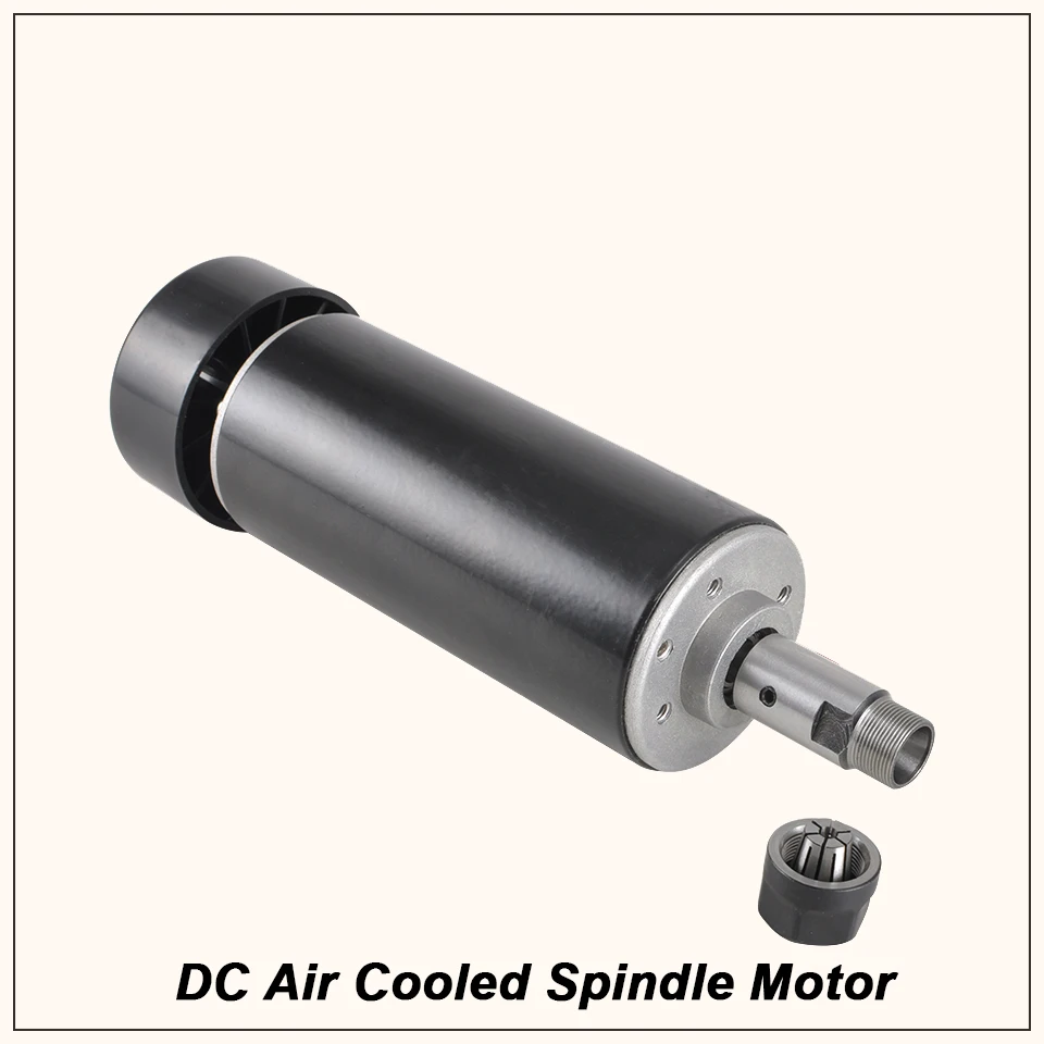 CNC Spindle 300W Air Cooled Motor 500W Spindle ER11 Machine Tool Milling Motor DC Router For Engraver Machine Tools