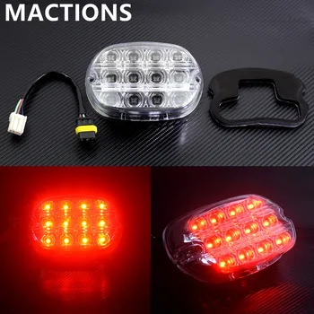 

Motorcycle Part Tail Light Chrome For FXST FXSTS FXSTB FXSTC 03-15 FLHTC FLHTCU FLHTK And FLTRU 09-Later