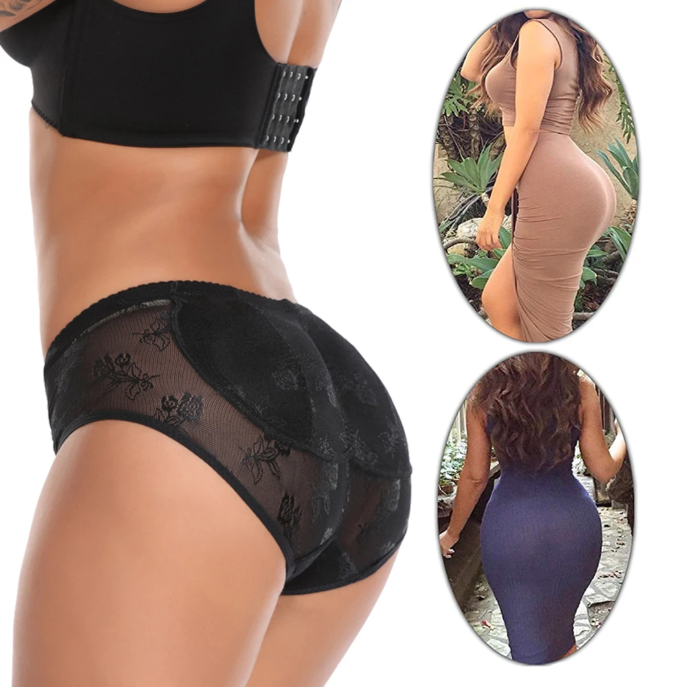 

Fake Butt Women Body Shaper Butt Lifter Enhancer Shapewear Slimming Underwear Tummy Control Padded Panties Butt Hip Pads Lift
