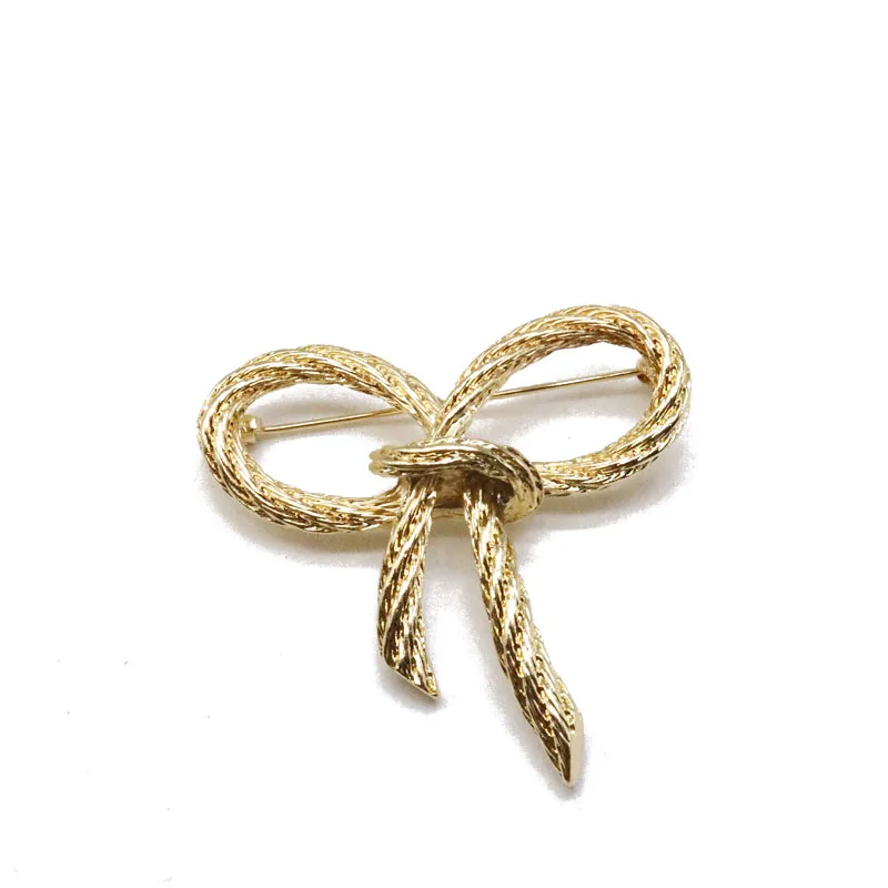 

Free Shipping Sweet Bow Alloy Cute Design Brooch For Women