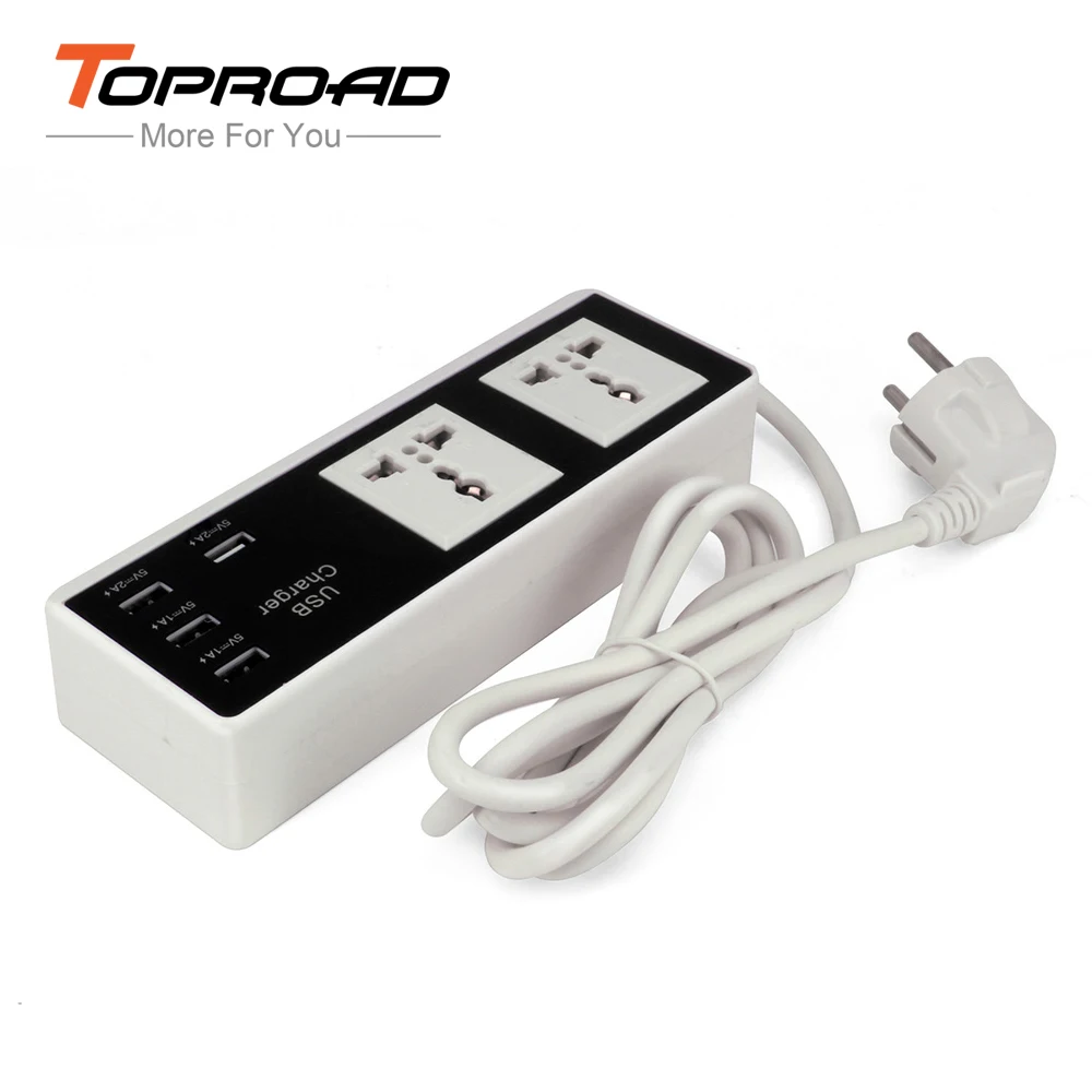 USB Extension Socket Micro USB Charger Adapter Hub EU US