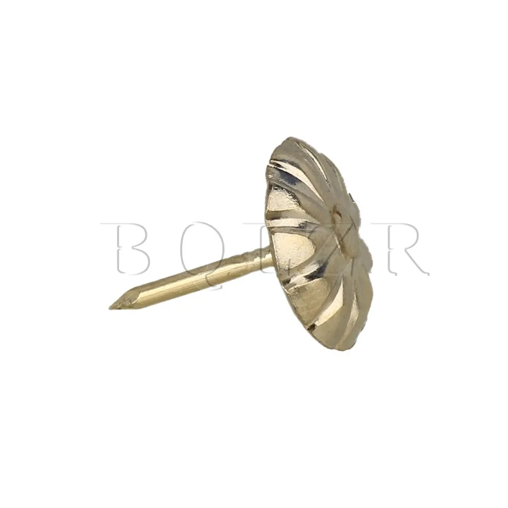 BQLZR 16mm Yellow Iron Furniture Decorative Antique Daisy Upholstery Nails Tacks Studs Pack of 100 BQLZR 16mm Yellow Iron Furniture Decorative Antique Daisy Upholstery Nails Tacks Studs Pack of 100
